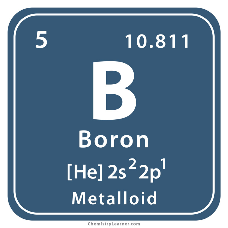 Boron Facts, Symbol, Discovery, Properties, Common Uses