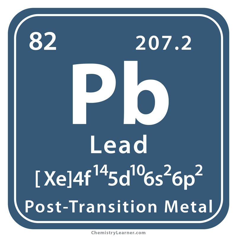 Lead Facts Symbol Disery
