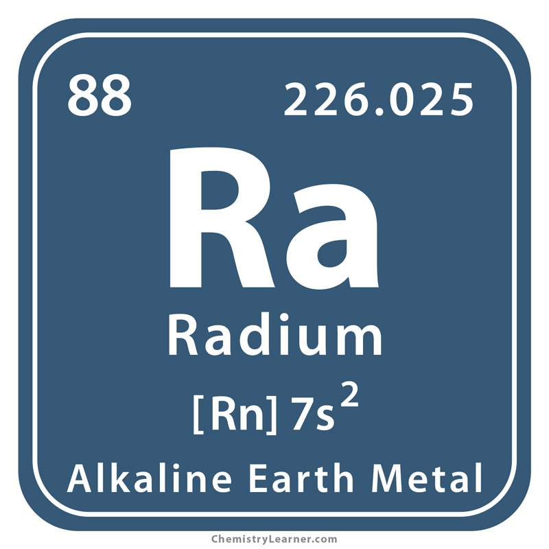 Radium Facts, Symbol, Discovery, Properties, Uses