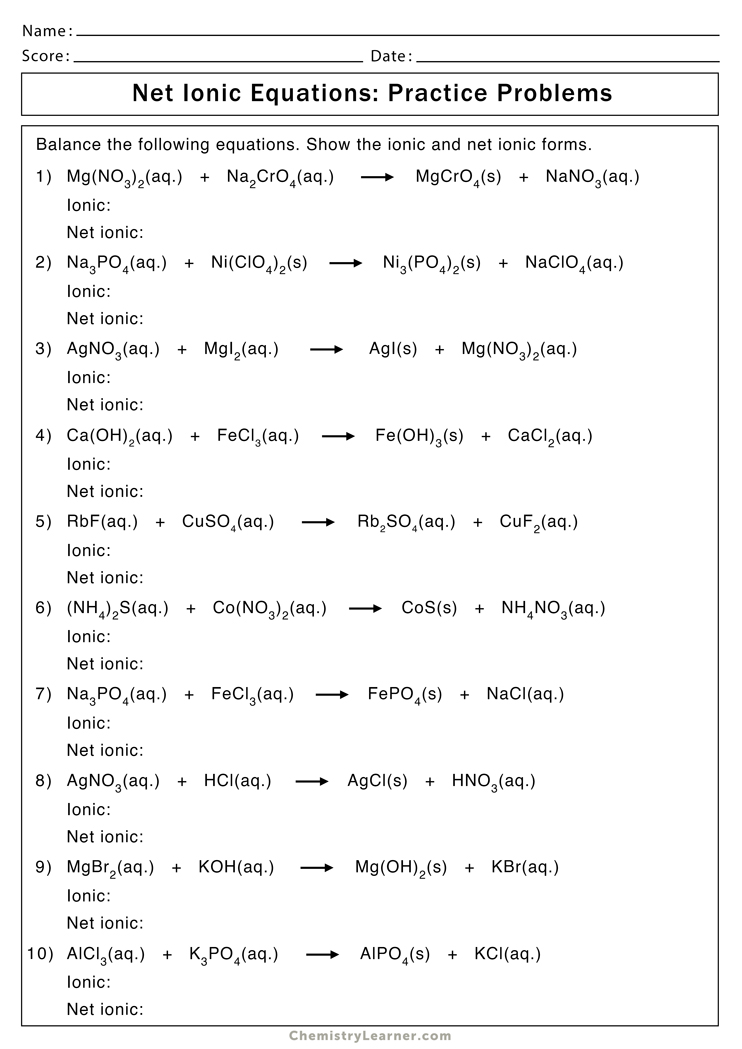 net-ionic-equation-worksheets-free-printable